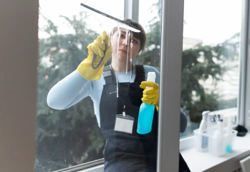 Nettoyage de vitres intérieures et extérieures à Mamers